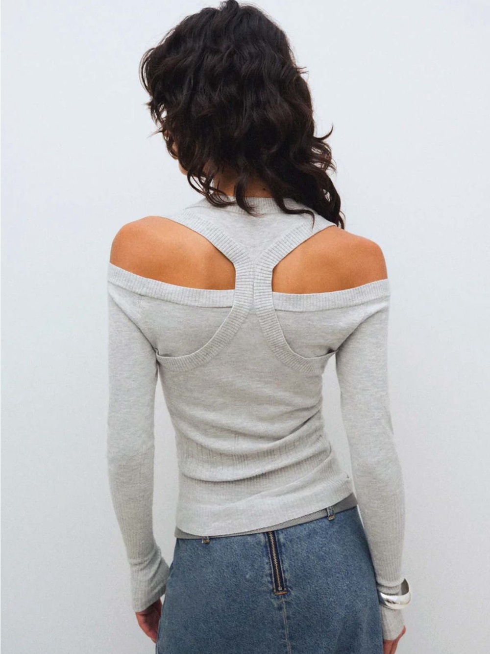 Gimaguas Latte Jumper Grey Medium